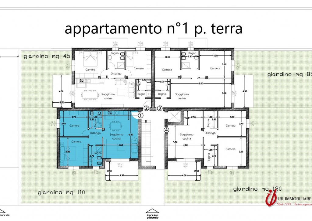 Appartamenti trilocale in vendita , Nogarole Rocca